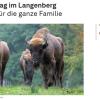 Besuchen Sie unseren Infostand anlässlich des Wildnistages im Tierpark Langenberg!
